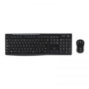 COMBO MOUSE + TECLADO LOGITECH MK270 INALAMBRICO, NEGRO - Imagen 3